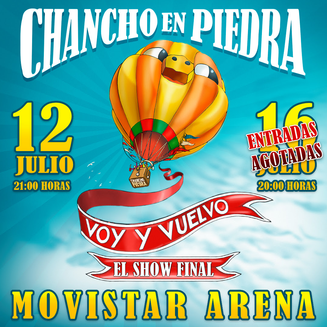 EVENTOS | CHANCHO EN PIEDRA CONFIRMA NUEVA FUNCIÓN DE SU SHOW FINAL EN MOVISTAR ARENA