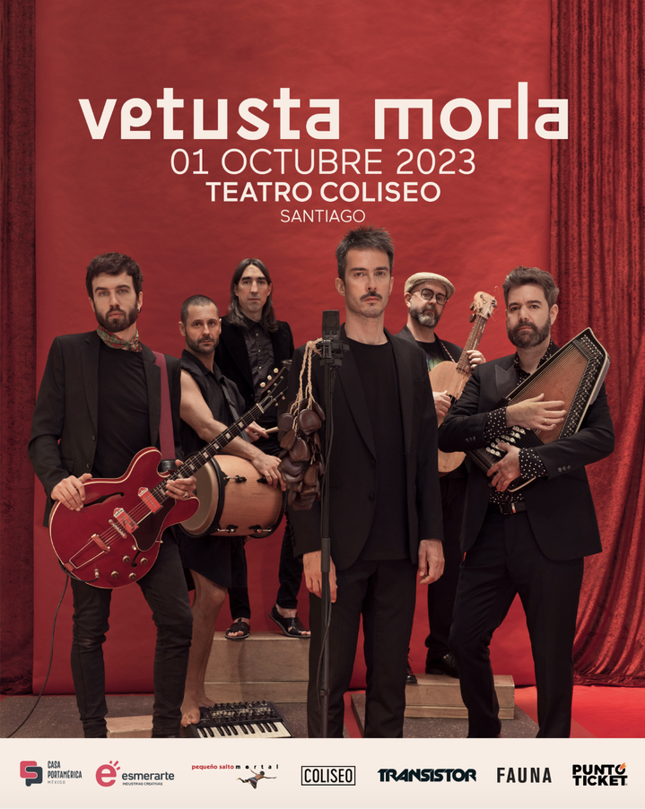 PROXIMOS CONCIERTOS | VETUSTA MORLA REGRESA A CHILE PARA PRESENTAR SU NUEVO ÁLBUM