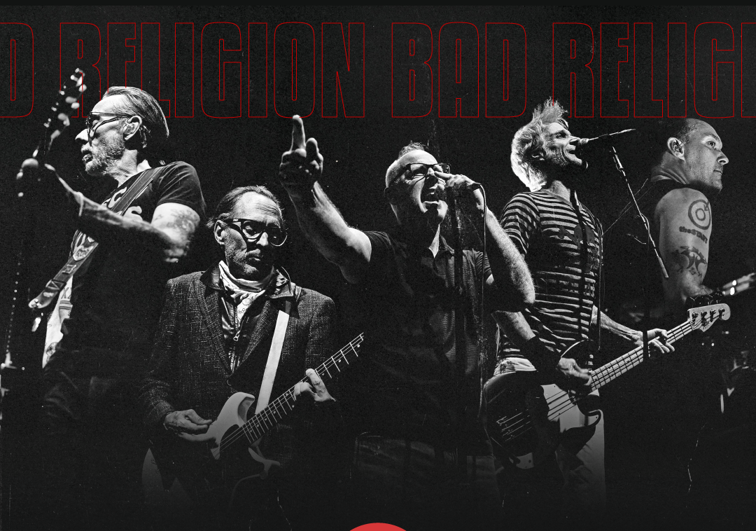 EVENTOS | ¡El punk rock está de fiesta! Bad Religion regresa a Chile para presentarse en Teatro Caupolicán en Diciembre