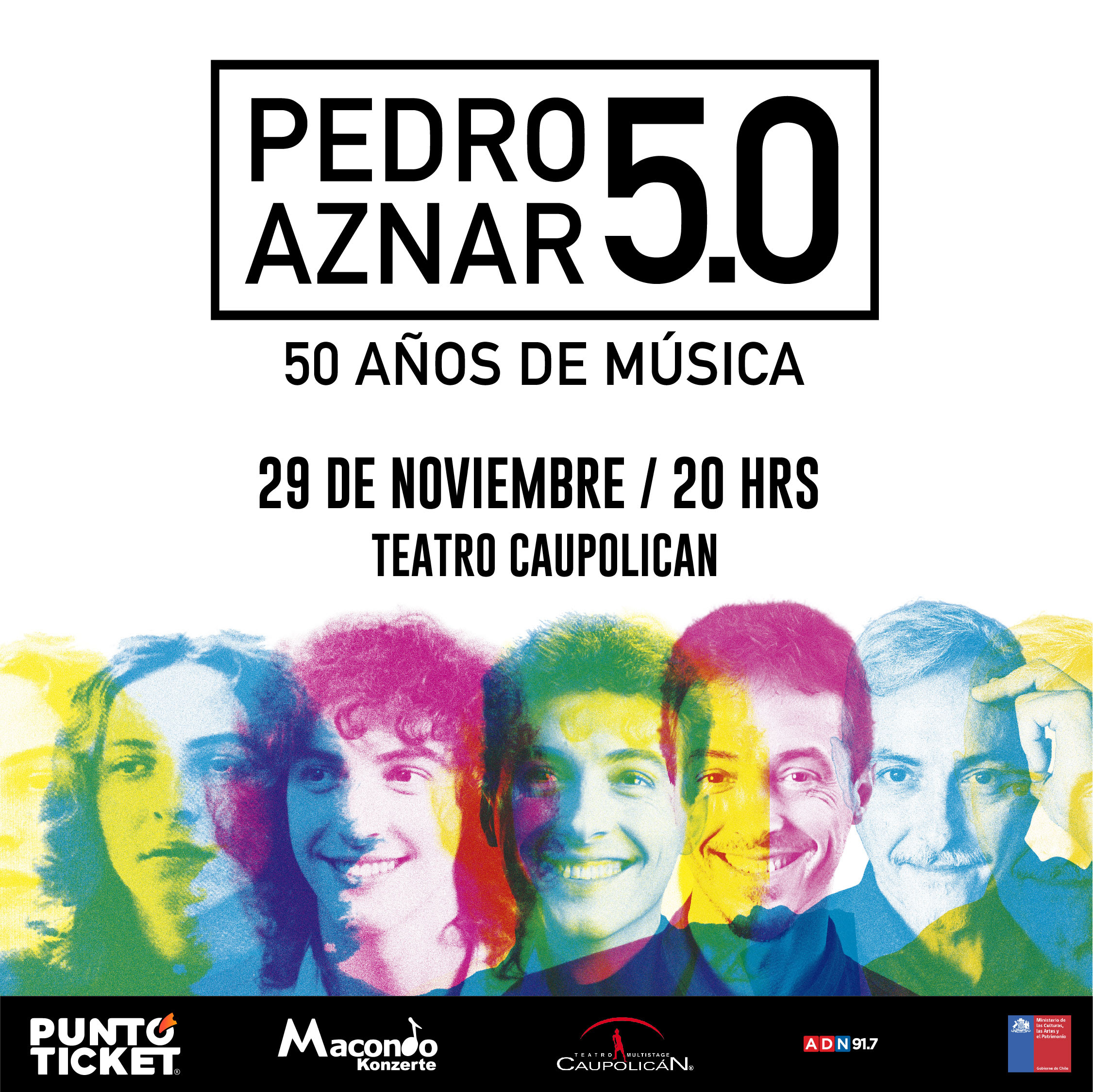 EVENTO | El gran Pedro Aznar llegará a Chile en noviembre para celebrar sus 50 años de trayectoria