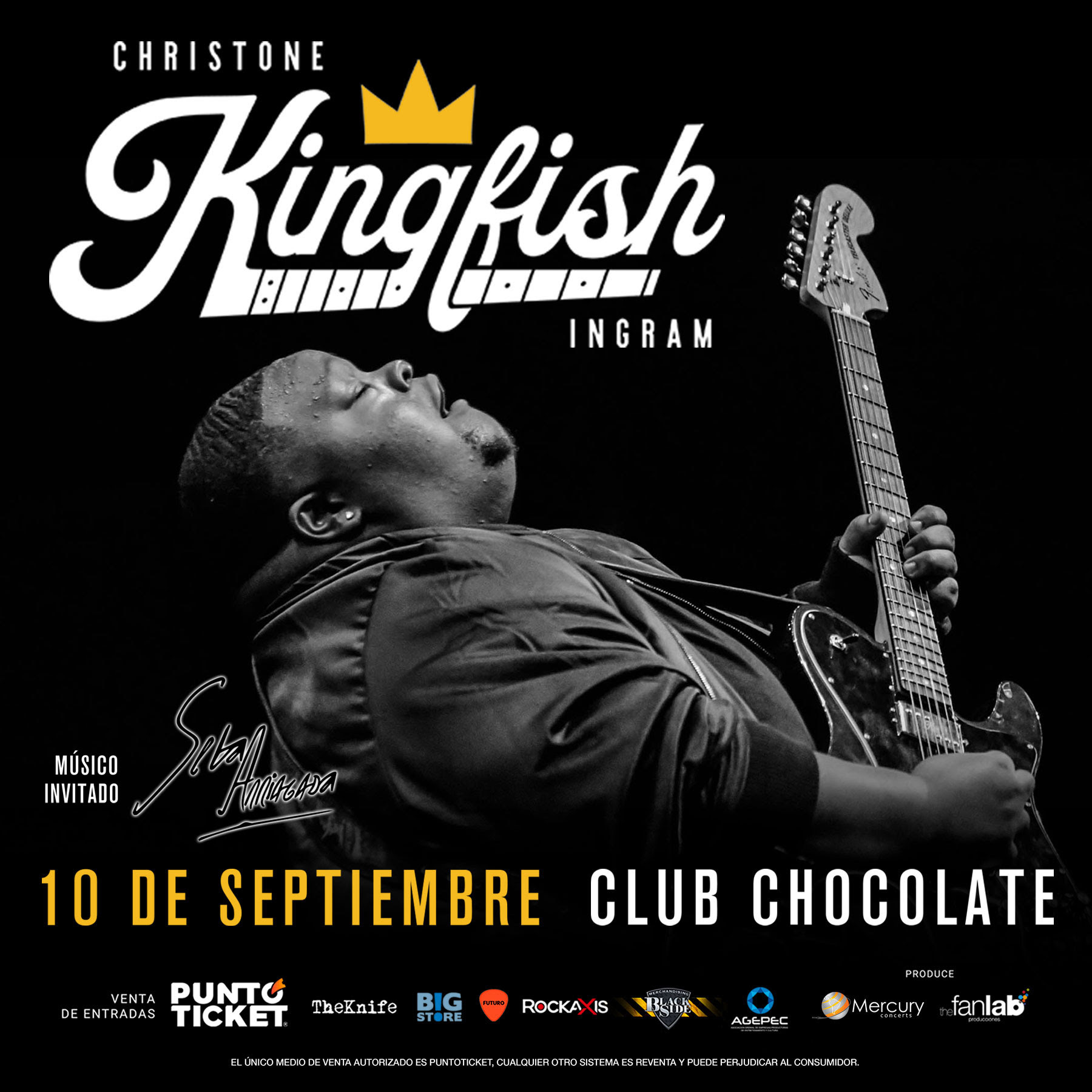 EVENTOS | Guitarrista Sebastián Arriagada será el invitado especial de Christone “Kingfish” Ingram en Chile