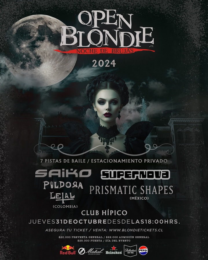 EVENTOS | Open Blondie la fiesta más emblemática para celebrar Noche de Brujas en la capital